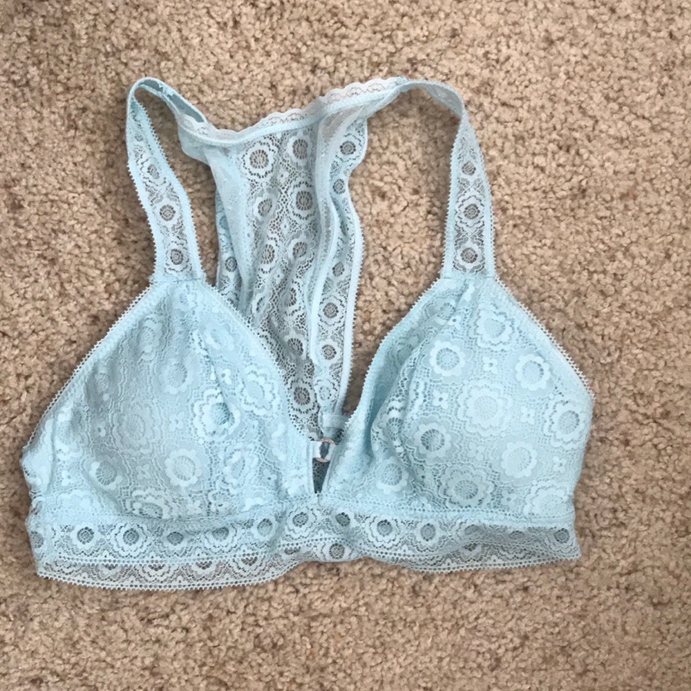 Light blue Razorback bralette